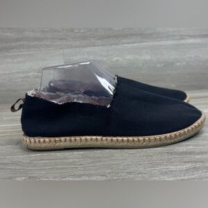 Vionic Laguna’s Beach Slip On Black Loafers Womens Size 8.5